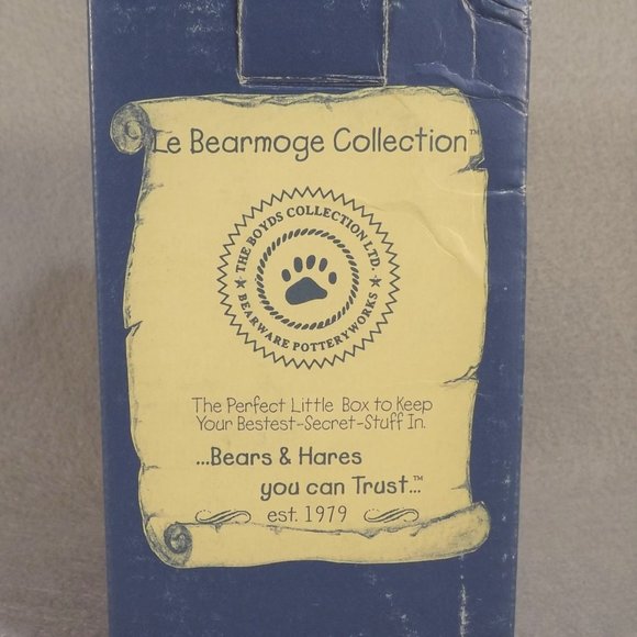 Boyds Collection Knut Downhill Racer Trinket Box - Picture 7 of 10